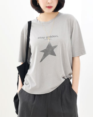 ������ ������ ��� ���� ��ưž *Pure Organic Cotton 100% / �ڿ������� ������ �������� '���߷� ������(Natural loose fit)/ 