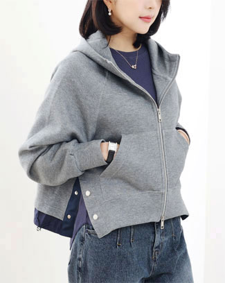 K ¹Ì´Ï¸Ö ÄÚÆ° ¹è»ö Áý¾÷ Èĵå Á¡ÆÛ (2color)*¿ìºì ³×¿ÀÇ÷£ /ijÁÖ¾óÇÑ ¹«µå¿¡ À¯´ÏÅ©ÇÑ µðÅ×ÀÏÀ» ´õÇÑ Å©·Ó Èĵå Áý¾÷