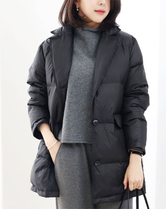 P ̴ϸ ī ٿ Ʈ (2color)*white goose down /پ ¼ õ   ٿ  Ʈ