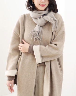 ������ ĳ�ù̾� ������ �� ��Ʈ ��Ʈ (2color)*Made exclusively from  premium cashmere 100% 7������ /VERANOVA ��ü ���� ��ǰ����, �ε巯�� �˰��� �������� �پ  ĳ�ù̾� �� ��Ʈ��Ʈ