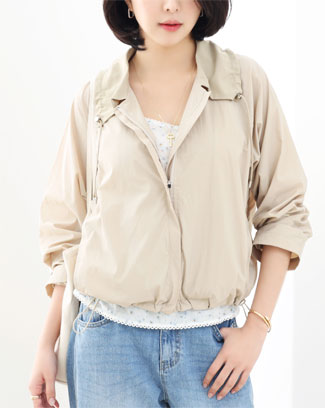 ������ ��� ��ο� ��Ʈ�� �� ���� (2color) *Windbreaker/����Ʈ ���Ϸ� ���翡 ��ư�� ���� ȥ������ ��� �ε巯�� �ѿ��� �ڿܼ����� �帶ö���� �Ա� ���� ������ ��ħ���� ���۵Ǿ� ���õ� ������ 